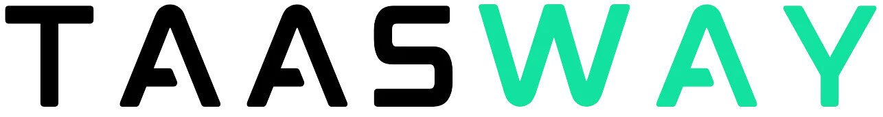 taasway logo in black and green